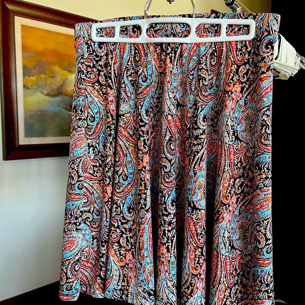 Gilli paisley boho skirt